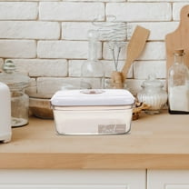 HEMOTON Vacuum Seal Food Storage Containers Set with Airtight Lids, Reusable Sealable Boxes for Fresh Food Preservation