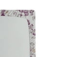 thumbnail image 3 of Ambesonne Floral Fitted Sheet, Classical Vibe Jungle Flower, Queen Size, Plum Pale Almond Green, 3 of 5