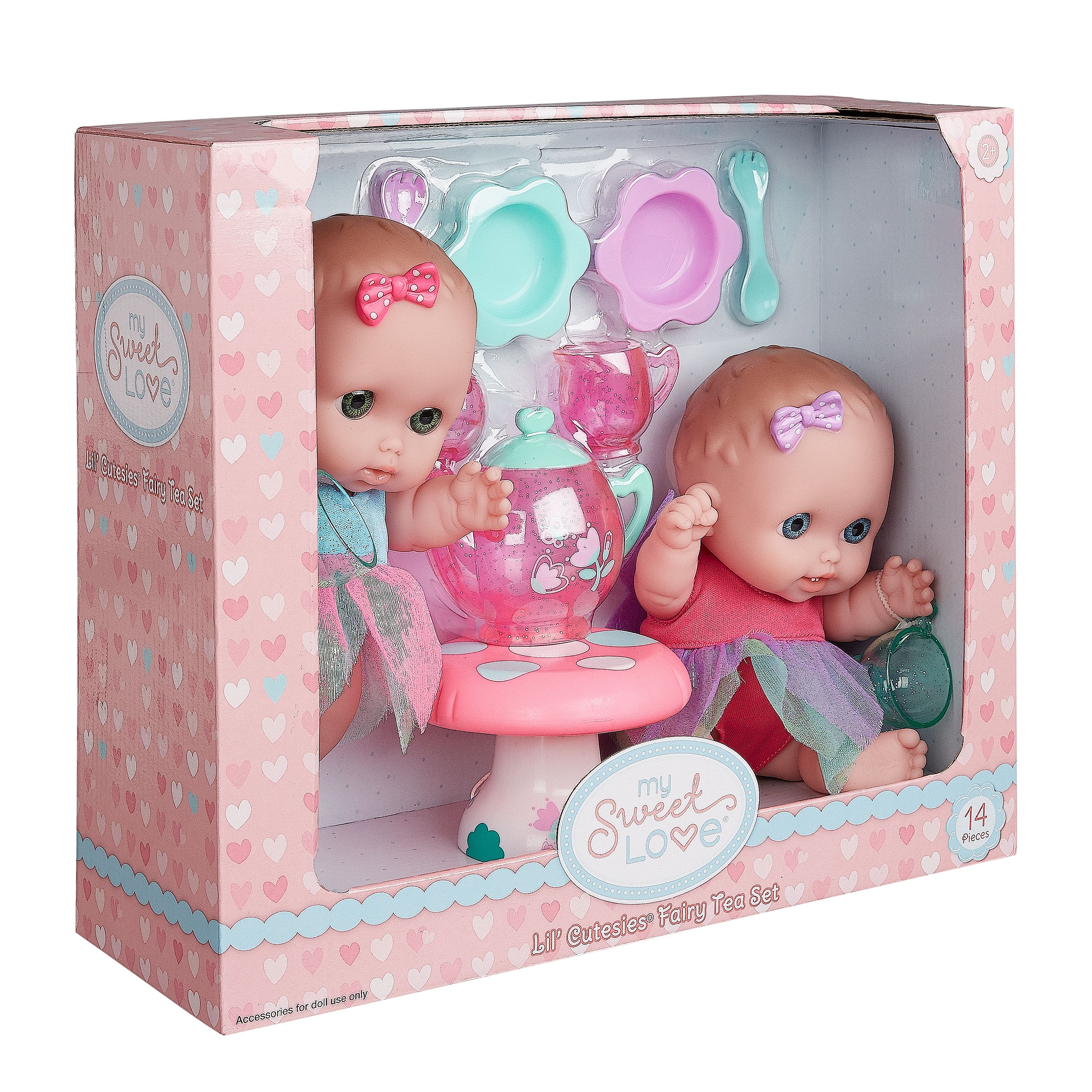 My Sweet Love Lots Lil Cutesies Twin Doll Fairy Tea Set - image 2 of 4