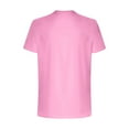 thumbnail image 5 of Tdoqot Mens Halloween Graphic T-shirt- Short Sleeve Funny Crewneck Ghost Tees Pink Size 4XL, 5 of 5