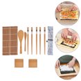 thumbnail image 2 of EeaseMX 1 juego de kit para hacer sushi de bambú, herramientas para hacer sushi en casa., 2 of 7