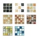 thumbnail image 3 of Billuyoard Adhesivo de pared 3D de azulejo de cristal, decoración de cristal práctica, Panel de patrón de mármol, alta resistencia al calor, decoración Decoración del hogar Tipo 12 Billuyoard HA064276-12, 3 of 6