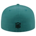 thumbnail image 4 of Men's New Era Midnight Green Philadelphia Eagles State Stitch 59FIFTY Fitted Hat, 4 of 5