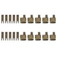 thumbnail image 1 of Unique Bargains 10Sets Zipper Repair Kits, #3 Retainers Box & Insertion Pins for Zippers Replacing, Bronze Tone, 1 of 6