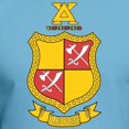 thumbnail image 3 of CafePress - Delta Chi Coat Of Arms T Shirt - Fitted T-Shirt, Vintage Fit Soft Cotton Tee, 3 of 4