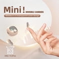 thumbnail image 2 of Smallest Wireless Bluetooth Invisible Earbuds - Low Profile, Micro, Discreet Mini Earbuds for Small Ear Canals - Spy Earpiece, 2 of 6