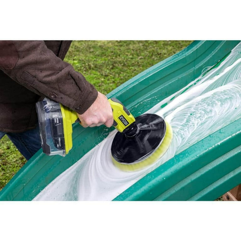 Ryobi compact 2024 power scrubber