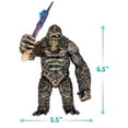 thumbnail image 2 of Njube King Kong with Ax vs Godzill Action Figure 6.5” Fight Mode Gorilla Ape Solid Wild Movie Series, 2 of 6
