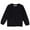 AH08_Black, variant on Cardigan for Kids Classic Knit Uniform Sweater Crewneck Button Front Outerwear Solid Color Tops Dark Purple 12-18 Month