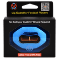 thumbnail image 6 of Oral Mart Youth Football Mouth Guard - Blue Lip Guard Mouthpiece with Detachable Strap, 6 of 9