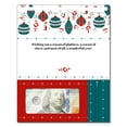 thumbnail image 3 of ZipGifts Holiday Card | Zip-Open Money Holder w/Clear Plastic Window for Cash, Check, & Gift Card (Holiday | Season of Cheer | 5-Pack), 3 of 4