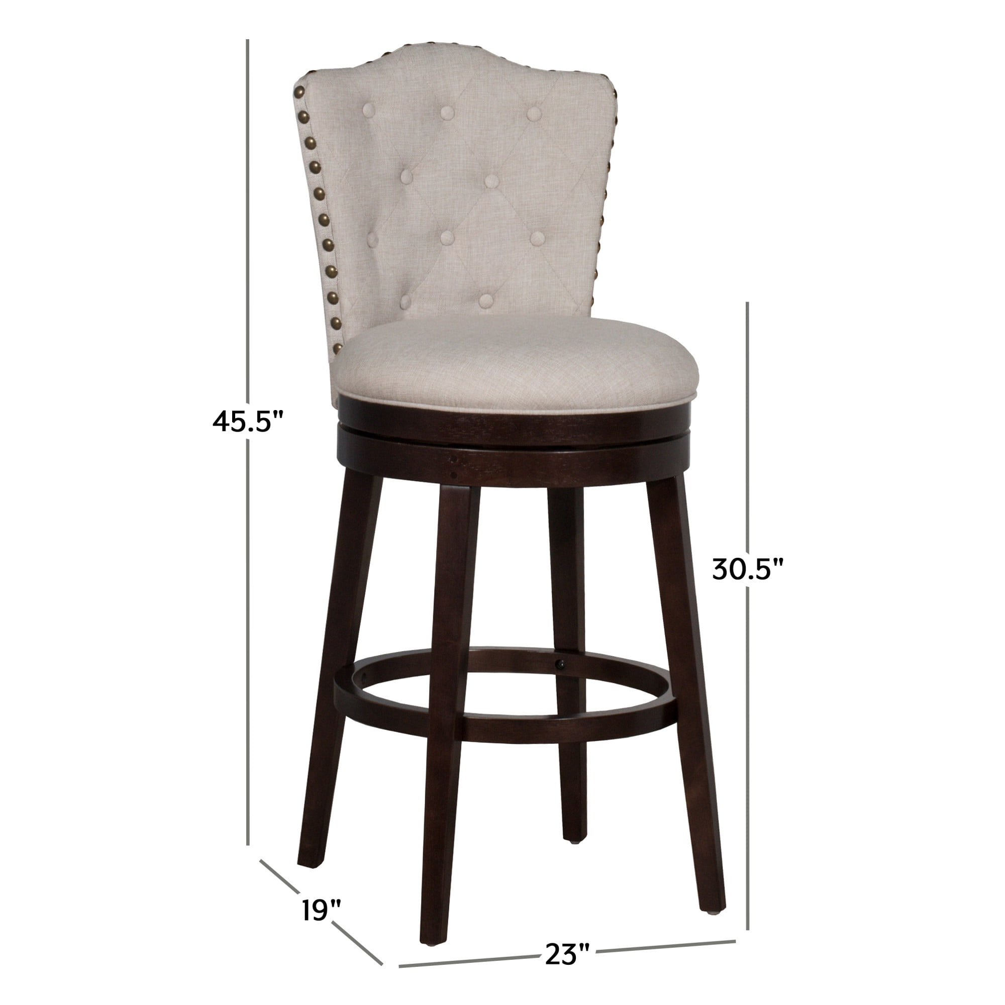Hillsdale edenwood swivel bar cheap stool