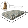 thumbnail image 2 of Paisley Pet Bed, Motifs from Persian Culture Teardrop Shape Swirled Tip Oriental Middle East Pattern, Resistant Pad for Dogs and Cats Cushion with Removable Cover, 24" x 39", Multicolor, by Ambesonne, 2 of 4