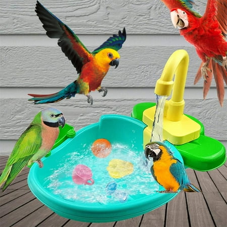 

Skpblutn Home Textile Products Bird Bath Bathtub Swimming Shower Automatic Dispenser for Pool 15Pcs Water P Toy Products Bathroom Accessories As Show