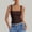 Brown, variant on Athletic Tank Tops for Women Sleeveless Yoga Tops for Women Stretch Form Fitting Sports Womens Workout Tops（Light Blue ,S)