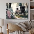 thumbnail image 2 of Designart Flower Old Cottage Caravan II Canvas Wall Art, 2 of 5