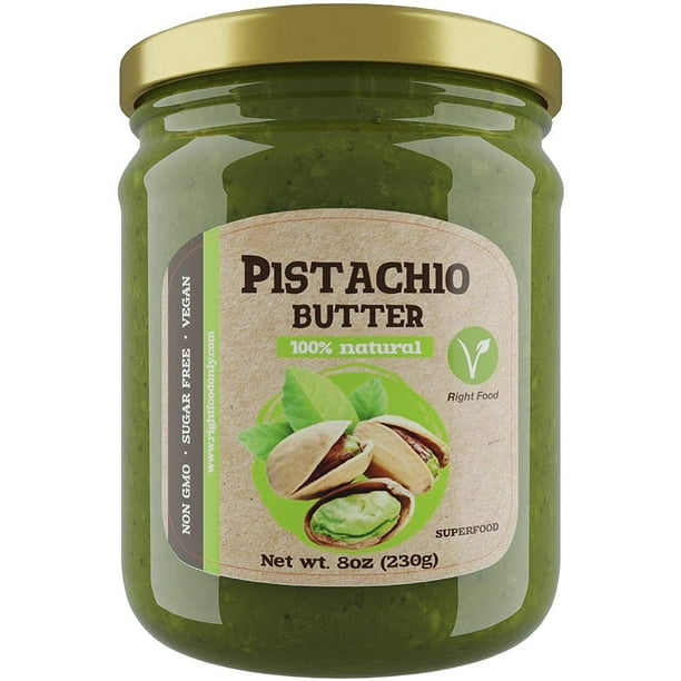 Pistachio Nut Butter Vegan Pate AllNatural Unsalted Seed Spread