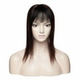 thumbnail image 5 of MY-LADY Clip in Air Bangs 100% Remy Human Hair Extension French Bang Natural Full Front Neat Bangs Straight Fringe Bang One Piece Hairpiece, 5 of 8