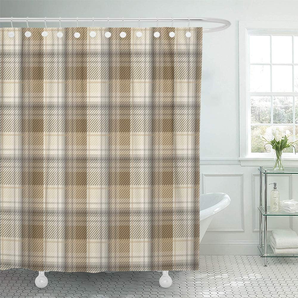 PKNMT Flannel Brown Tartan Plaid in Pattern Swatches File American