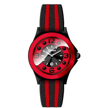 Crayo Carnival Leather-Band Watch