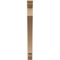 thumbnail image 2 of Ekena Millwork 3 1/2"W x 28"D x 40"H Imperial Traditional Rough Cedar Woodgrain TimberThane Bracket, Primed Tan, 2 of 6