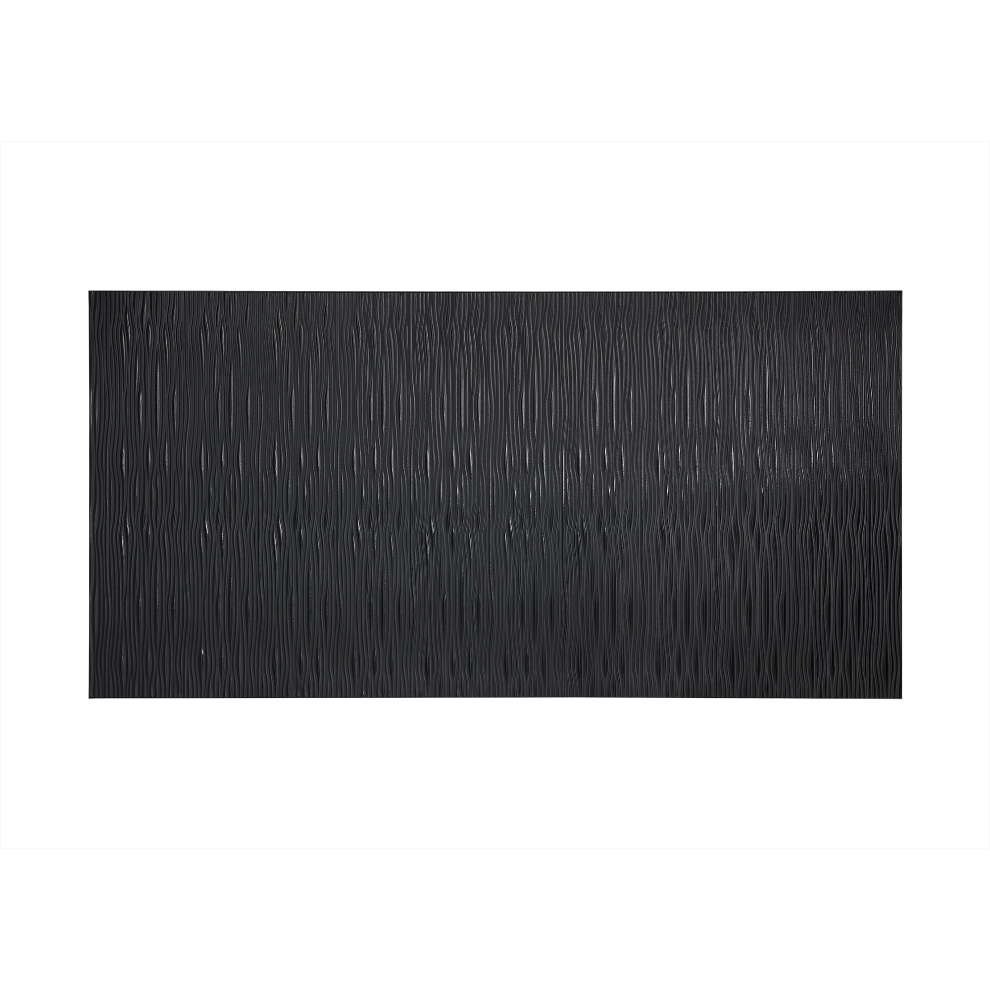 Fasade - Waves Vertical Black Decorative Wall Panel - Fast and Easy ...