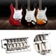 thumbnail image 2 of Puente de guitarra eléctrica, aleación de zinc, puente de trémolo de 6 cuerdas para guitarra eléctrica, barra de puente de guitarra eléctrica, artesanía excepcional, 2 of 8