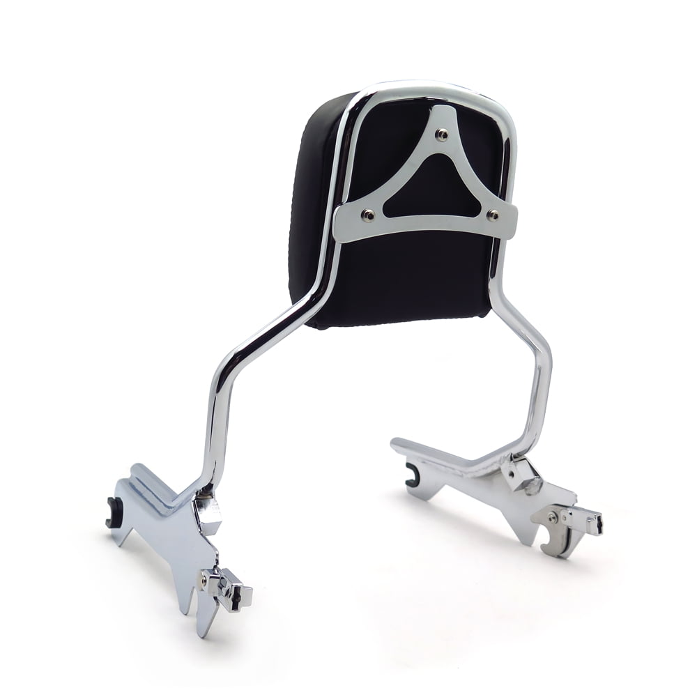 HTTMT Passenger SissyBar Backrest Upright Standard Chrome Compatible