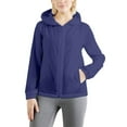 thumbnail image 1 of Breezora Womens Lightweight Oversized Hooded Spring Jacket Thin Layer Outerwear Plus Size L Size Navy, 1 of 5