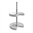 thumbnail image 1 of Rev-A-Shelf 6472-18-11-52 18 Inch Kidney Shaped 2-Shelf Lazy Susan, White, 1 of 7