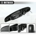thumbnail image 4 of Manijas de puerta trasera Unique Bargains para Chevy Silverado 2008-2014 plástico Negro 1 par, 4 of 7