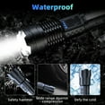 thumbnail image 3 of 990000 Lumen Rechargeable LED Flashlight, Zoomable Flashlight with 7 Modes Camping Hiking Emergencies, 3 of 7