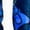 Stitch/Blue, variant on Men's Fuzzy Babba Slipper Socks, 1-Pack, Sizes M/L & L/XL