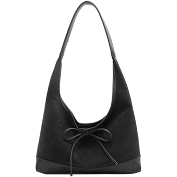 SPEKSEE Hobo Bag Solid Colour Slouchy Handbag Lightweight Slouchy Shoulder Bag for Women Travel Shopping Work