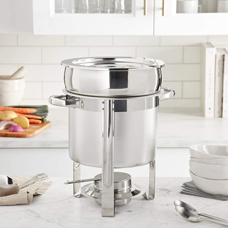  Winware Stainless Steel 32 Quart Stock Pot with Cover, Silver:  Stockpots: Home & Kitchen