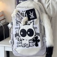 thumbnail image 5 of Cute Cat Backpack Lightweight Casual Bag,Cartoon Travel Book Bag Hiking Camping Daypack, 5 of 6