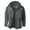 Gray Tops for Men, variant on IYTR Men's Winter Coats Warm Fleece Thickened Outwear Hooded Jackets with Pockets