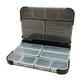 thumbnail image 4 of yotijay 2xFishing Tackle Box Compact Fishing Storage Box for Freshwater Camping Travel 13cmx10cmx3cm, 4 of 9