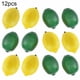 thumbnail image 1 of de limón artificial fotografía boceto simulación frutas utilería oficina en casa falso adorno de limón de espuma 12 Piezas Speravity HA8864-00B, 1 of 6