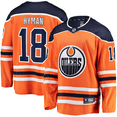 thumbnail image 1 of Zach Hyman Edmonton Oilers NHL Fanatics Breakaway Home Jersey, Large, 1 of 3