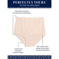 thumbnail image 4 of Vanity Fair Femmes Perfectly Yours Traditionnel Lot de 3 Culottes en Coton, 10, 4 of 5