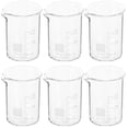 thumbnail image 5 of 6pcs Glass Measuring Beakers Chemistry Glass Beakers Laboratory Beakers Glassware, 5 of 6