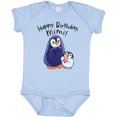thumbnail image 3 of Inktastic Happy Birthday, Mimi Cute Penguins Boys or Girls Baby Bodysuit, 3 of 5