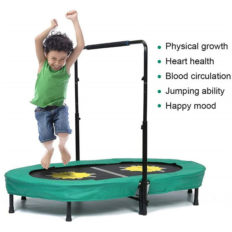 Skybound SkyBound Kids Trampoline with Handle - Mini Trampoline for Kids  with ADHD, Autism & Sensory Needs - Sensory Toys for Autistic Ch