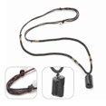 thumbnail image 5 of Black Tourmaline Pendant Natural Crystal Necklace Reiki Energy Raw Chakra Stone, 5 of 5