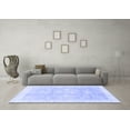 thumbnail image 3 of Ahgly Company Indoor Square Oriental Blue Traditional Area Rugs, 6' Square, 3 of 4