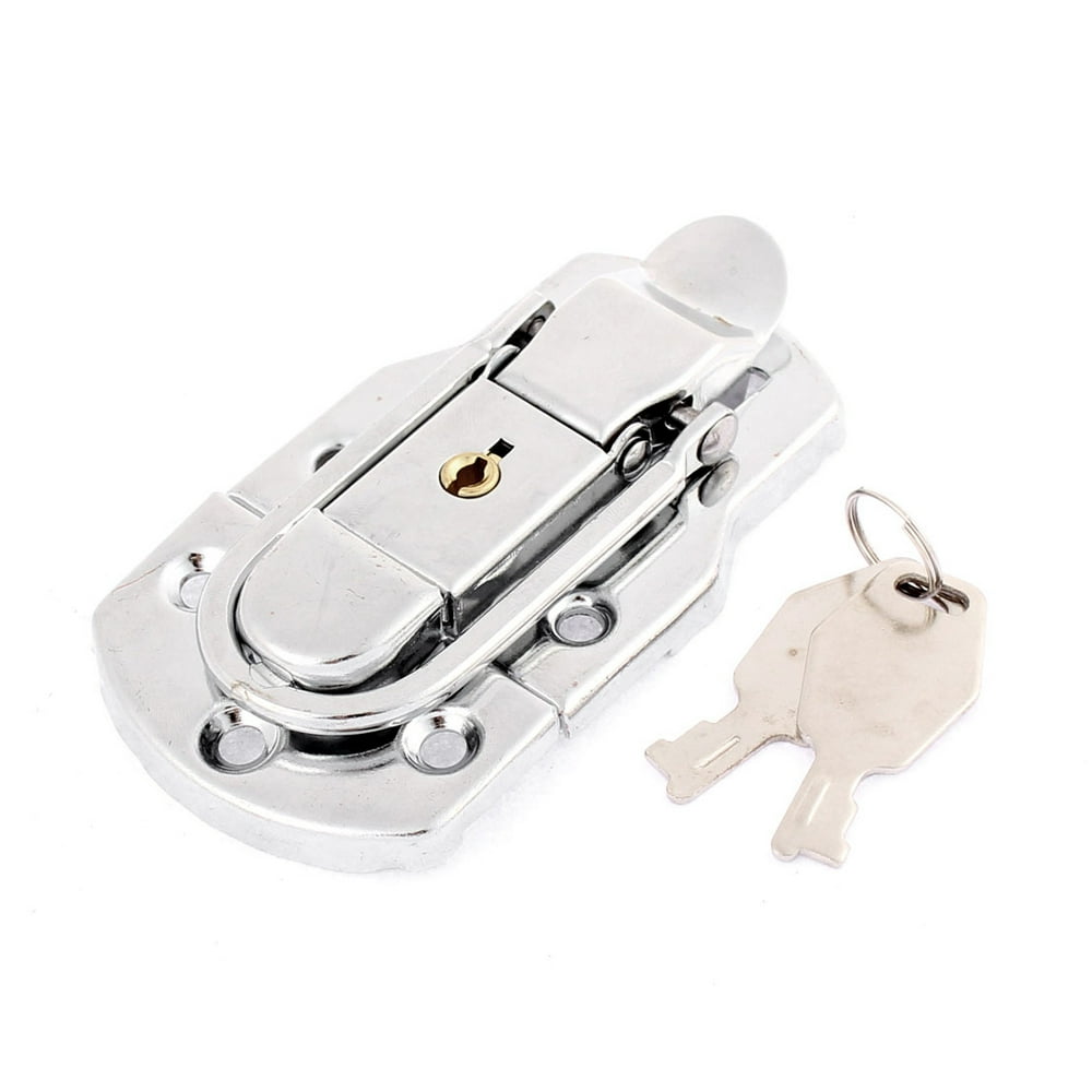 Uxcell Suitcase Boxes Case Locking Clasp Toggle Catch Latch w 2 Keys