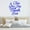 Blue, variant on VWAQ A True Love Story Never Ends Vinyl Wall Decal Marriage Quote Home Decor Family Wall Sticker