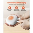 thumbnail image 4 of Portable White Noise Machine 30 Soothing Sleep Sounds Auto Shut Off Timer Night Light Memory Function for Baby Adult Travel Office, 4 of 6