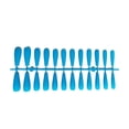 thumbnail image 1 of Puntas de uñas postizas Qarigey herramientas de manicura súper ataúd reutilizables brillantes Azul eléctrico TJP1170-Y1-B1, 1 of 6